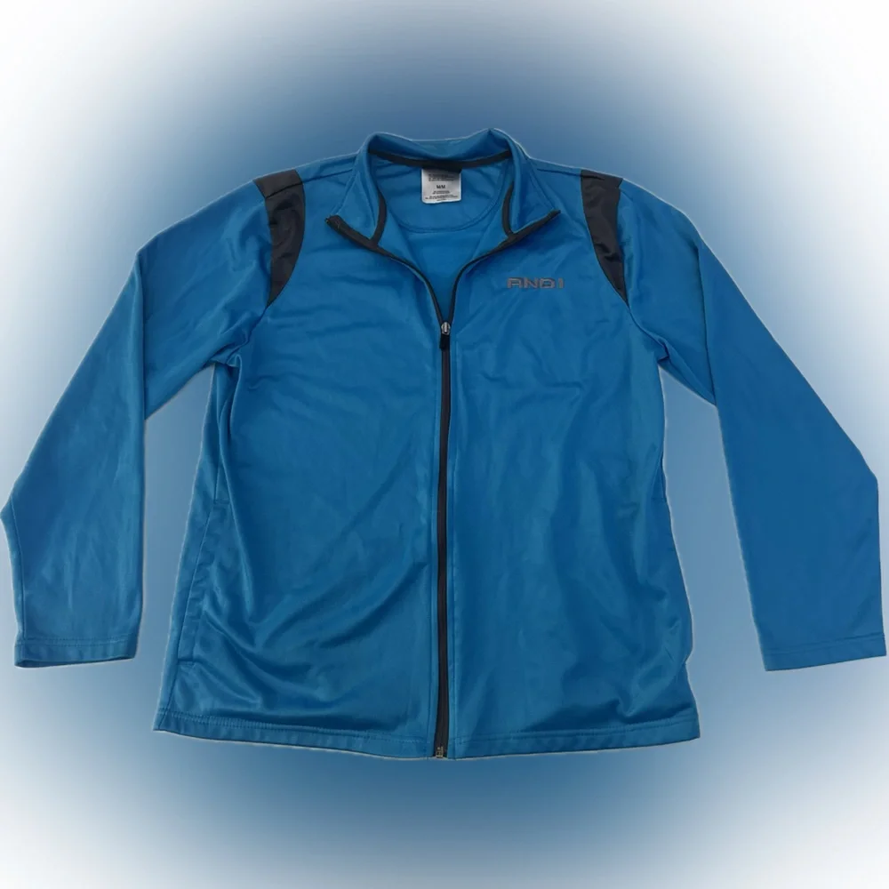 AND1 Men's Blue Lightweight Jacket